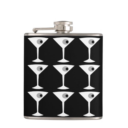 Film Noir Another Martini Flask