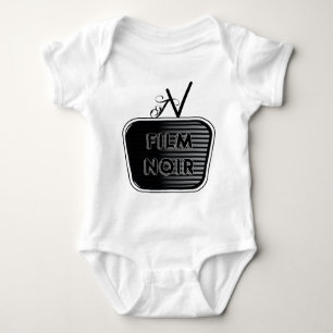 Film Noir Baby Bodysuit