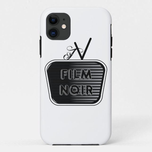 Film Noir Case-Mate iPhone Case (Back)