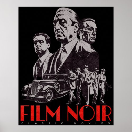 Film Noir _ Classic Movies Poster