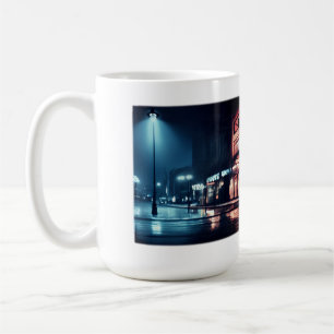 Film Noir Downtown Classic Mug, 15 oz Coffee Mug