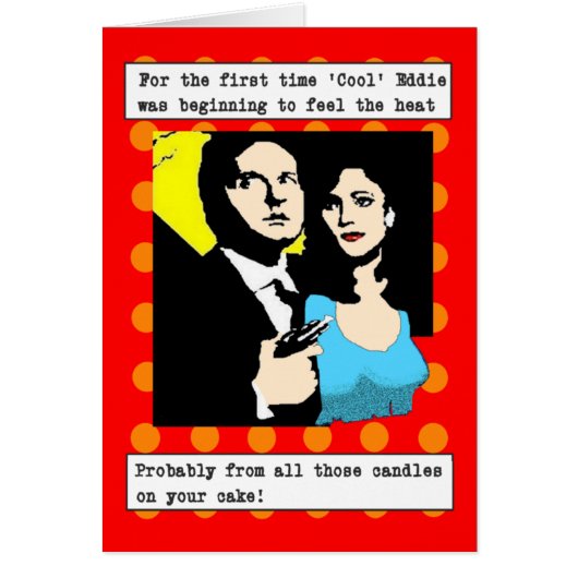 Film Noir: Eddie (Pop Art) Cards (Front)
