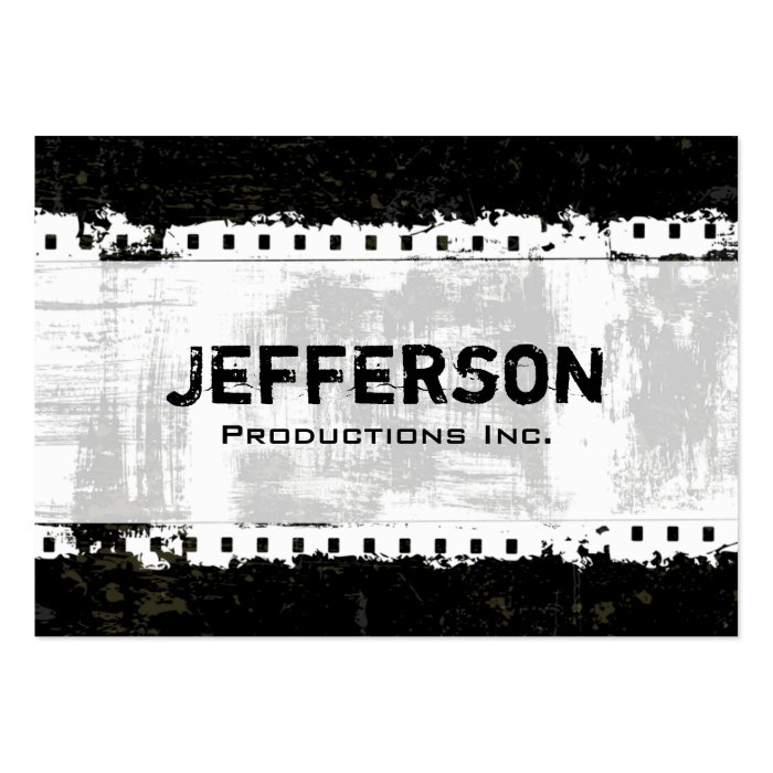 grunge style large company business card are great for any business