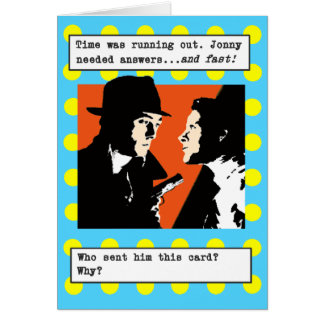 Film Noir: Jonny (Pop Art) Cards