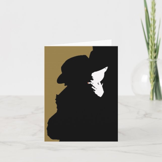 Film Noir: Stranger Card (Front)