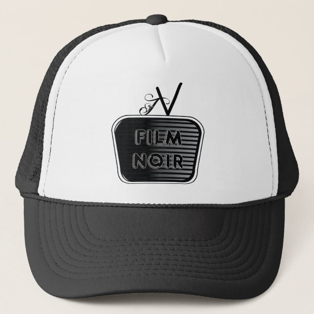 Film Noir Trucker Hat (Front)