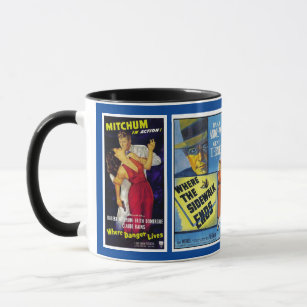 Film Noir Vintage Movie Posters Mug
