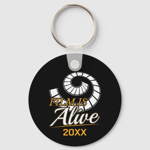 Film Photography _ Film is Alive Photographer Keychain