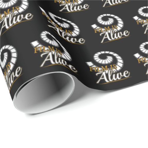 Film Photography _ Film is Alive Photographer Wrapping Paper