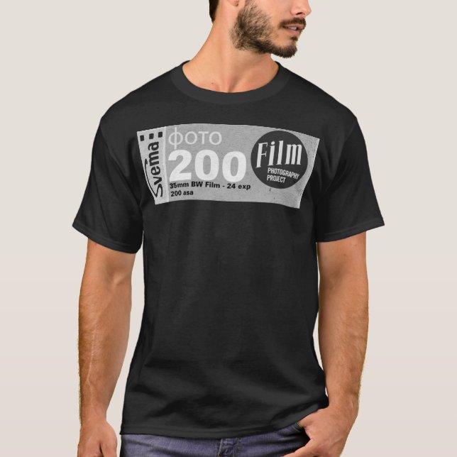 Film Photography Project SVEMA Foto 200 T-Shirt (Front)