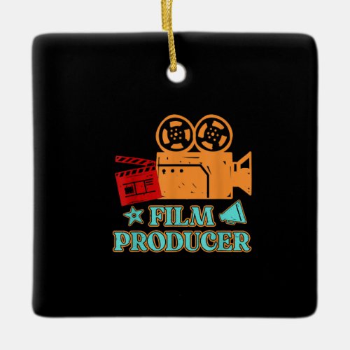 Film Producer Movie Director Acter Arts Acting Ceramic Ornament