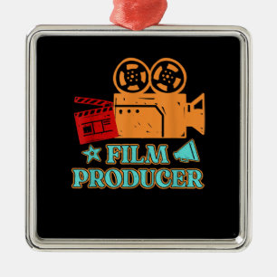 Film Producer Movie Director Acter Arts Acting Metal Ornament