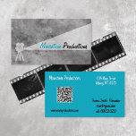Film Production Retro Business Card