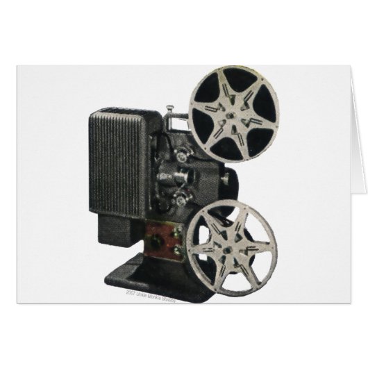 Film Projector 1947 Cards (Front Horizontal)