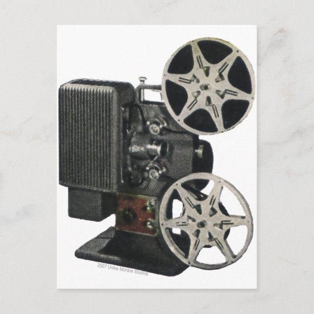 Film Projector 1947 Postcard (Front)