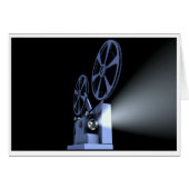 Film Projector Blank Card (Front Horizontal)