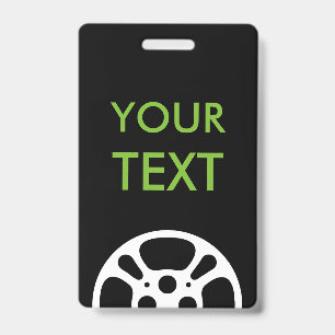 Film Reel Badge
