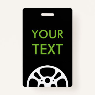 Film Reel Badge