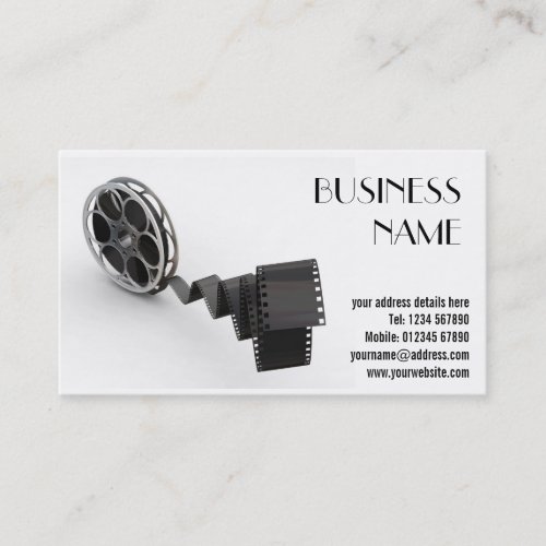 Film Reel Business Card