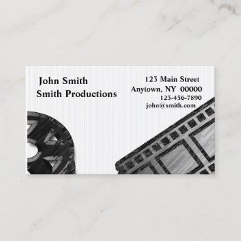 Film Reel Business Card by StarStock at Zazzle