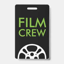 Film Reel Crew and Staff Lanyard