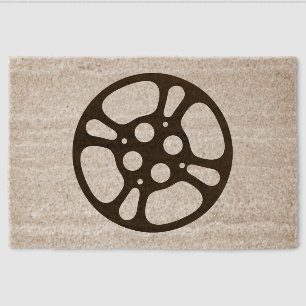 Film Reel Doormat Fiber Doormat