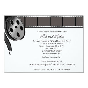 invitations Film strip