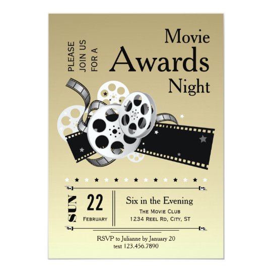 film reel movie awards