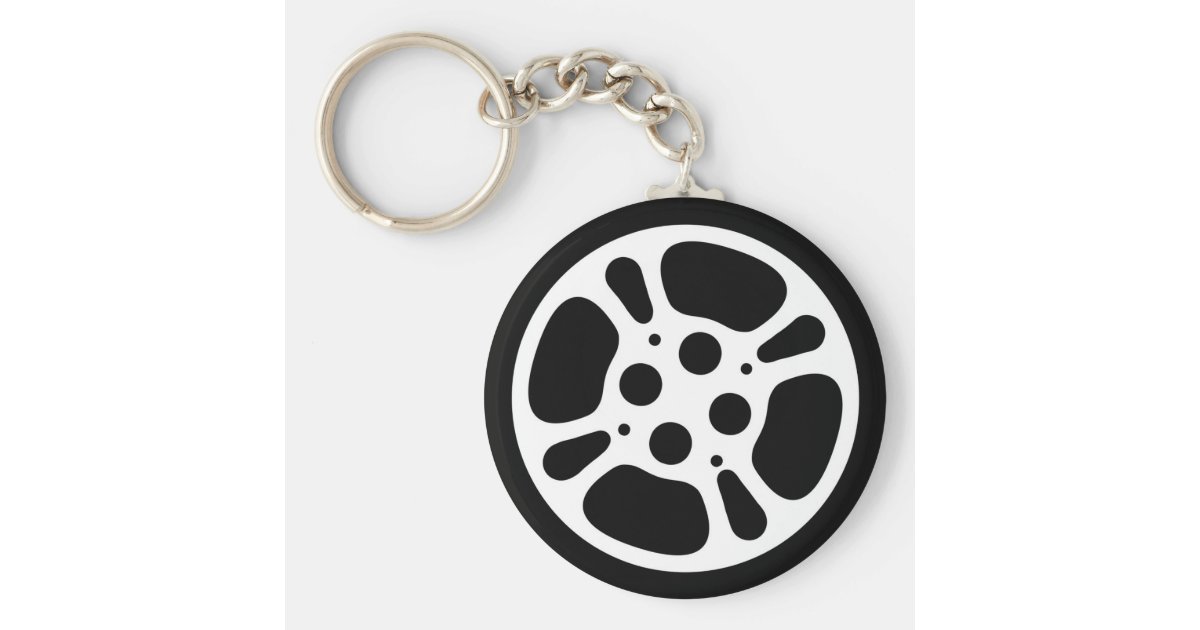 Film Reel / Movie Reel Keychain