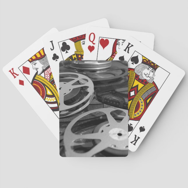 Film Reel / Movie Reel Playing Cards (Back)