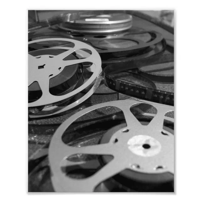 Film Reel Movie Reel (Print) Photo Print Zazzle
