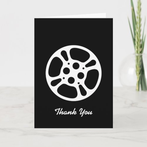 Film Reel  Movie Reel Thank_You Card