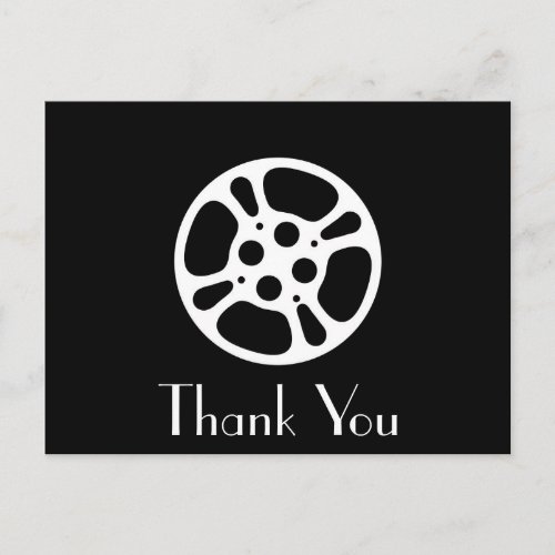 Film Reel  Movie Reel Thank You Card