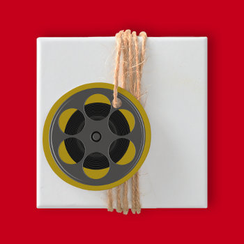 Film Reel Movie Theme Favor Tags by macdesigns1 at Zazzle