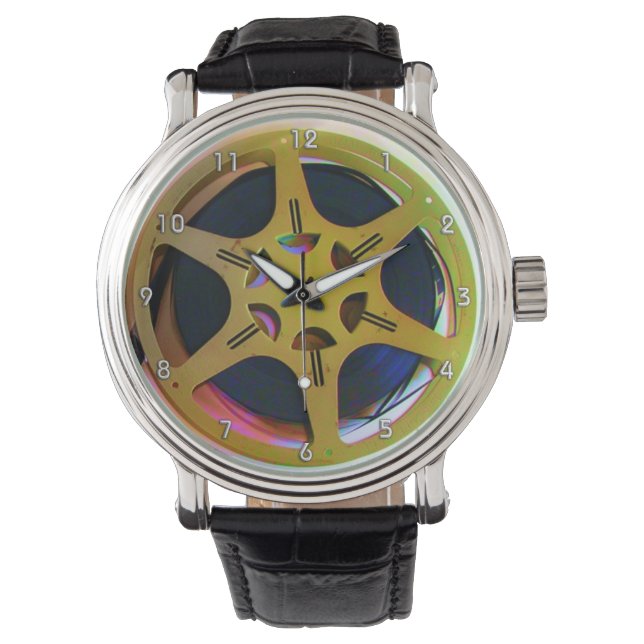 Film Reel Watch by Leslie Harlow (Front)