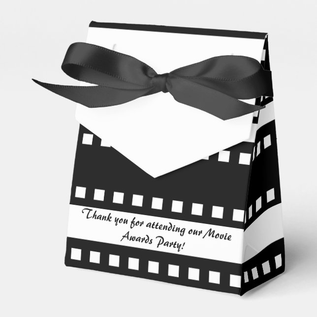 "Film Reels" Favors Favor Boxes (Front Side)