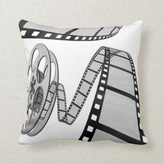 FILM REELS THROW PILLOW