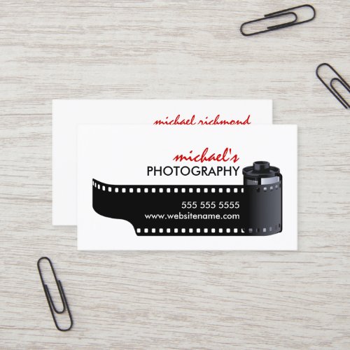 Photographer Business Cards