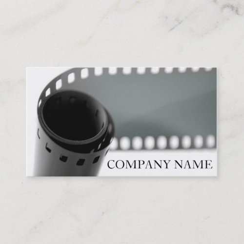 Film Roll Photography Business Card