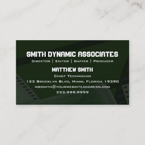 Film Spring Vers. 2 Business Card