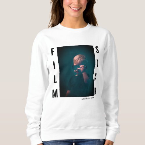 Film Star Template Womens  Sweatshirt