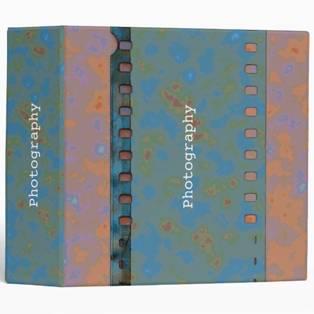 Film Strip 3 Ring Binder (Front/Spine)