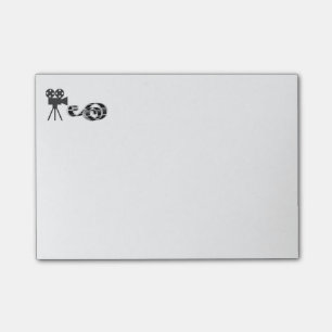 Film strip and film camera post-it notes