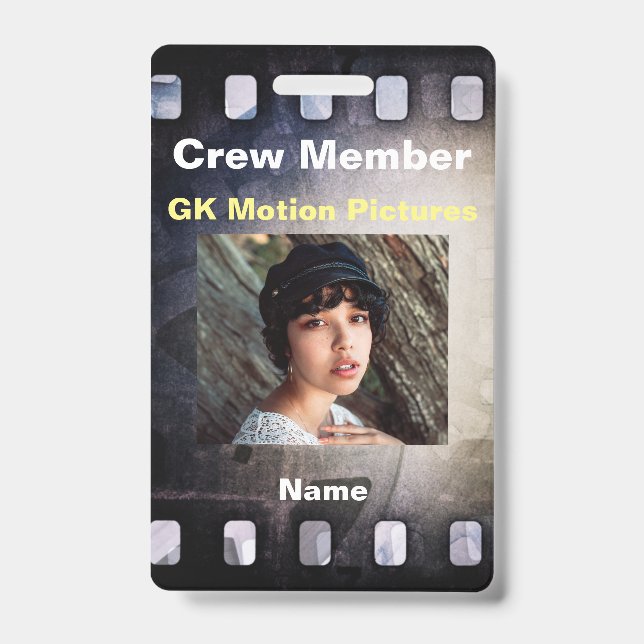 Film Strip Badge (Front)