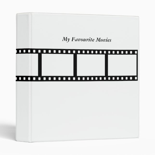 Film Strip Binder (Front/Spine)