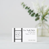 Film Strip Business Card (Standing Front)