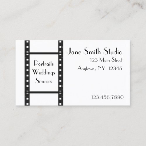 Film Strip Business Card