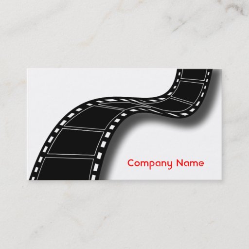 Customizable Film Strip Business Card