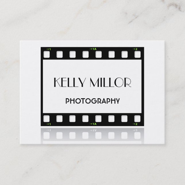 Film Strip Business Card (Front)