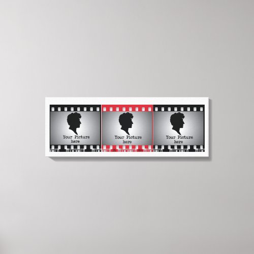 Film Strip frame for your pictures Canvas Print